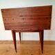 Petit meuble- chevet bois vintage