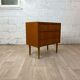 Commode scandinave en teck, années 60