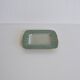 Crackle glaze porcelain ashtray or small dish, 1940s