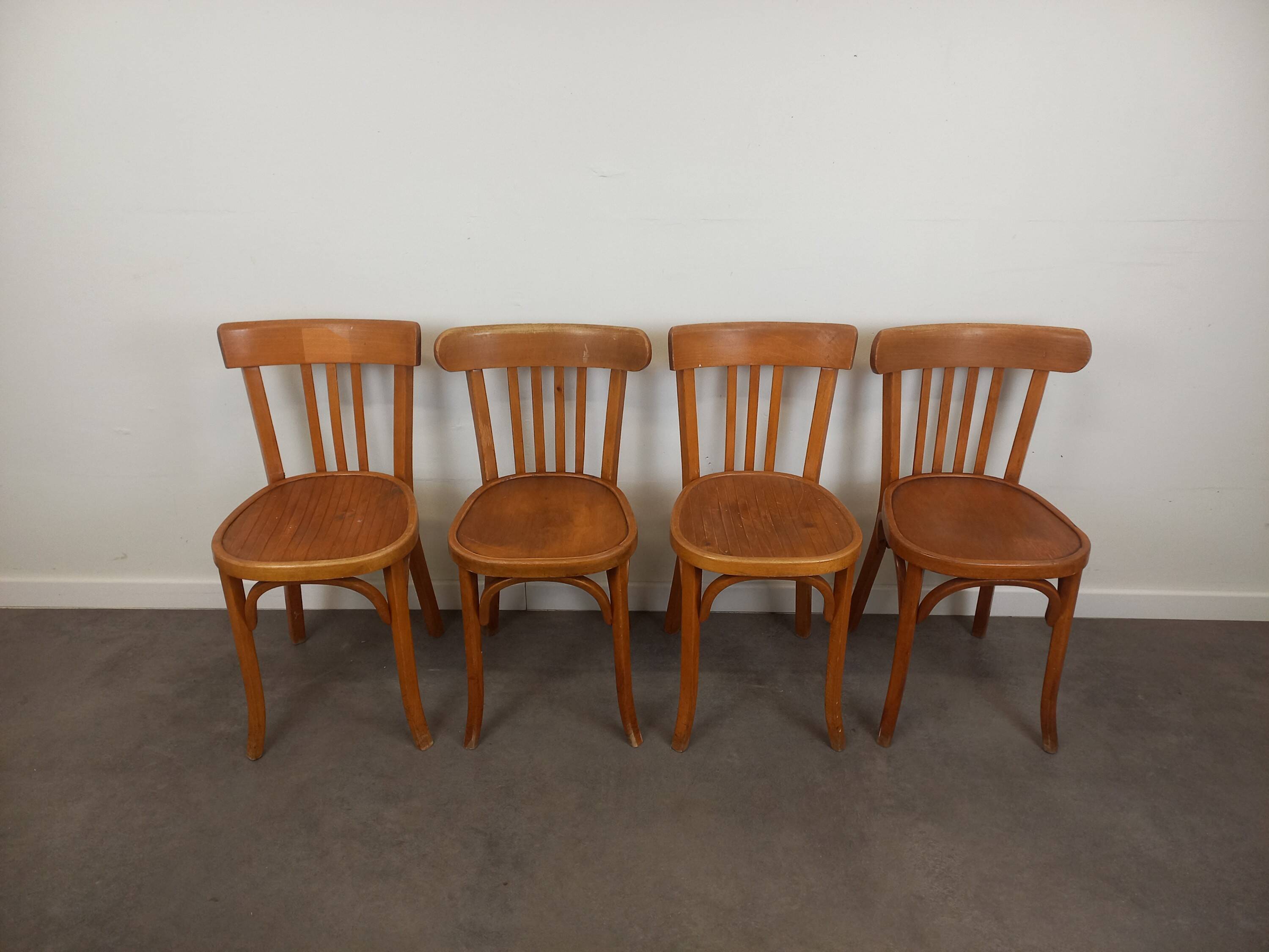 Chaises bistrot Baumann, set de 2 paire