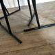 Set of 4 chairs Italy 1980 by Emilio Nanni for Fly-line