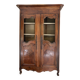 Solid walnut wardrobe/bookcase