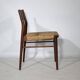 Teak Cane Chairs 351 Georg Leowald for Wilkhahn 1960s