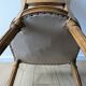 Fauteuil Louis XVI patine et velours ancien