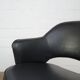Set of two Eero Saarinen leather armchairs for Knoll