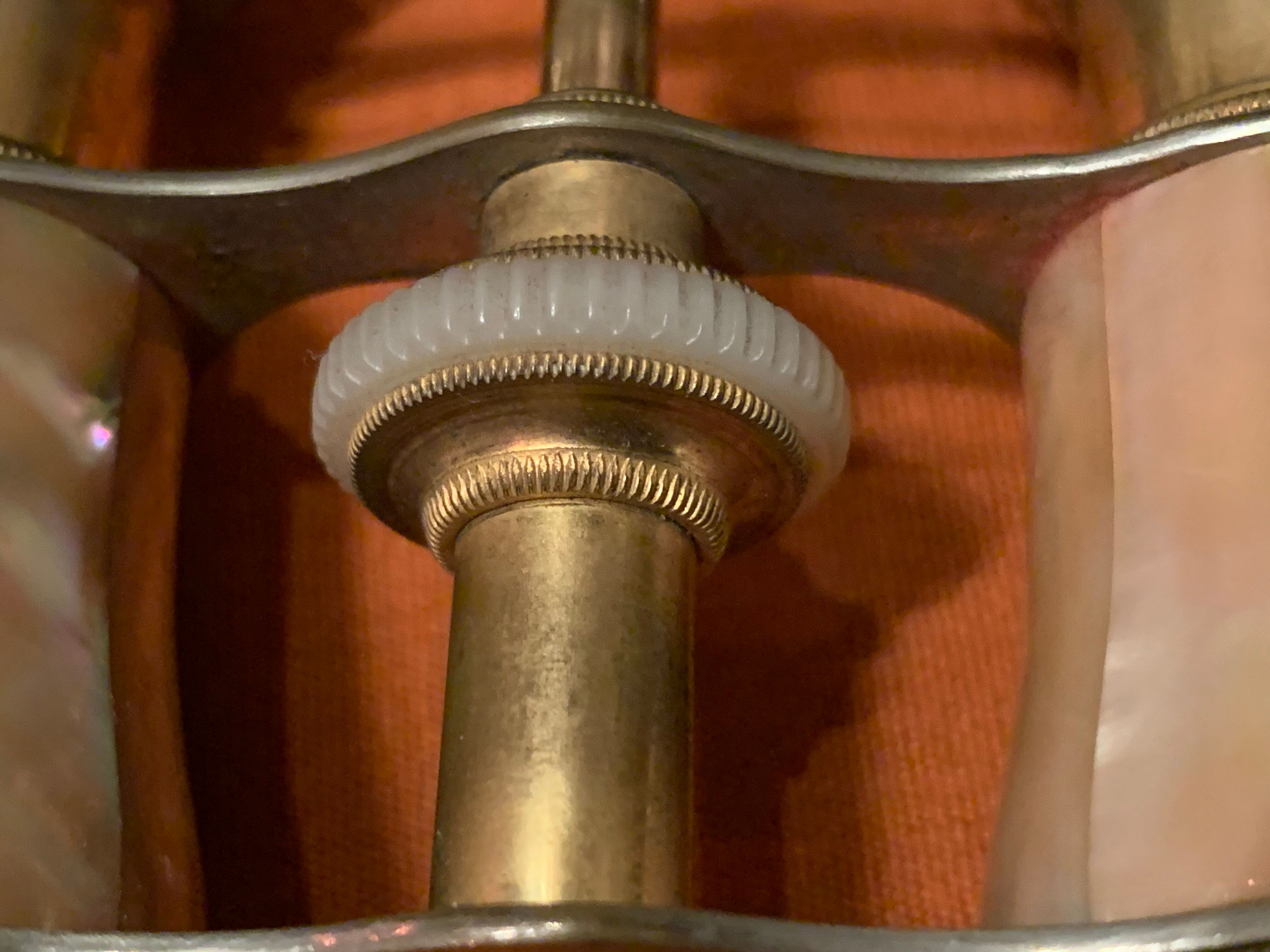 Mother-of-pearl theater binoculars