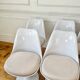 6 chaises tulipes