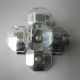 Pair of Motoko Ishii lamps for Staff, Germany