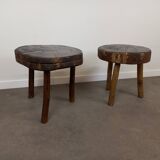 Brutalist Side Tables