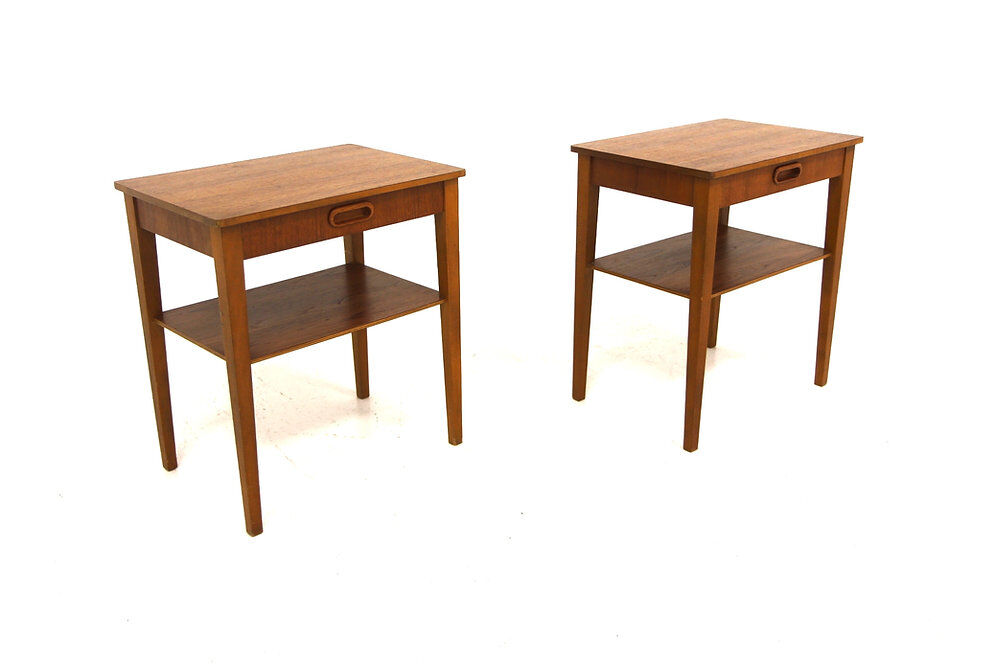 Scandinavian teak bedside table, Sweden, 1960