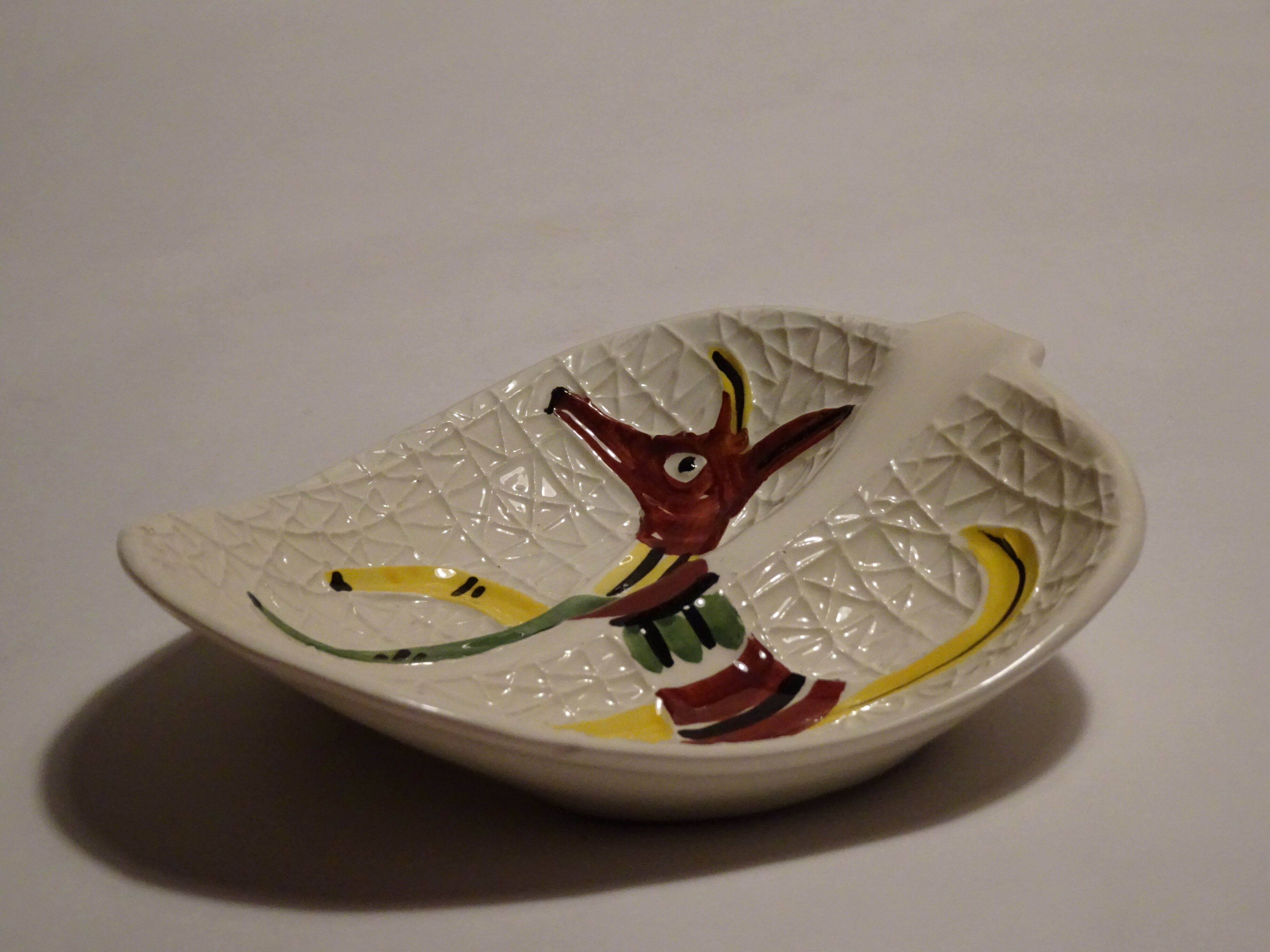 VIDE POCHE IN FEUILLE MADE IN ITALY 60'S