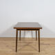 Mid Century Walnut Dining Table by Bohumil Landsman for Jitona, Czechoslovakia, 1960s