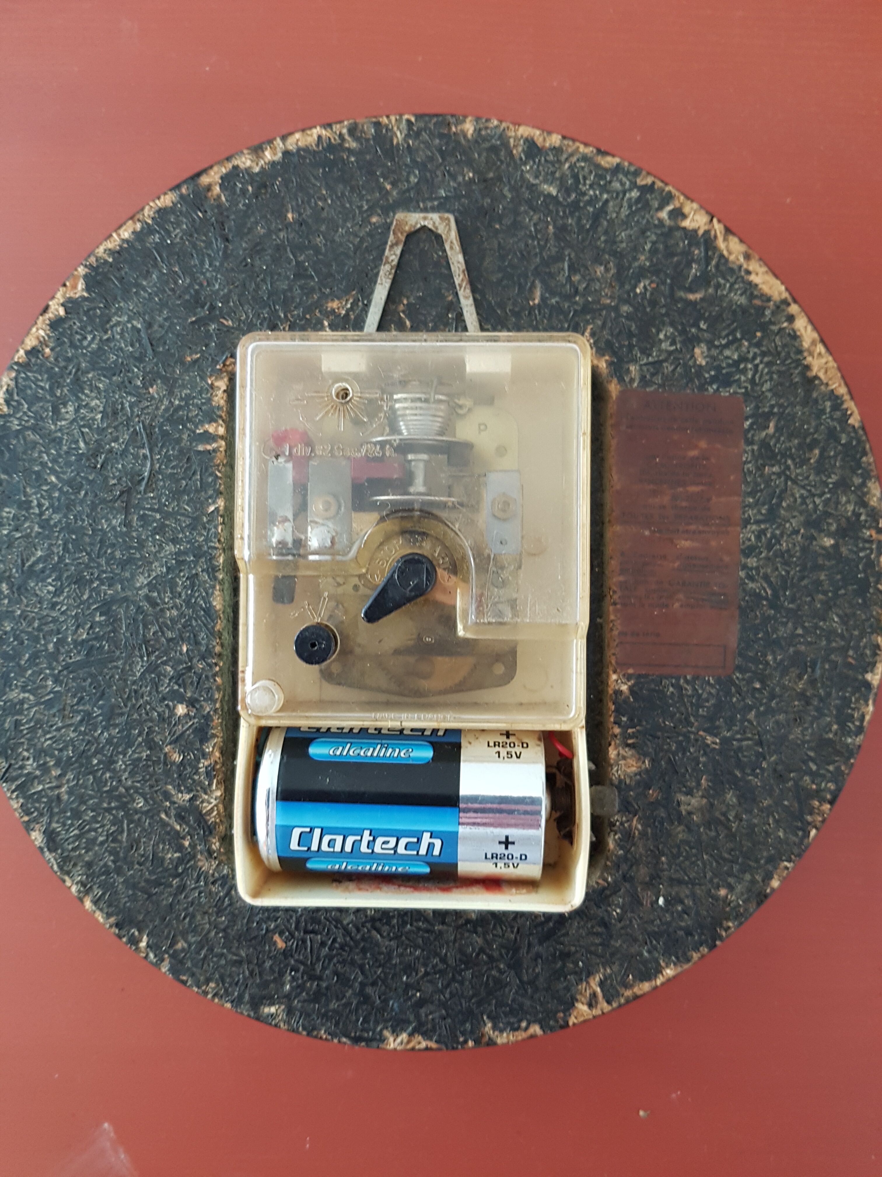 Trophy vintage clock