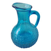 Pichet bleu en verre