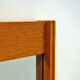 Oak wallmirror by Aktuell Form AB - Sweden 1960s