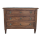 Louis XVI walnut commode from the 19th century.