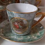 Romantic coffee service