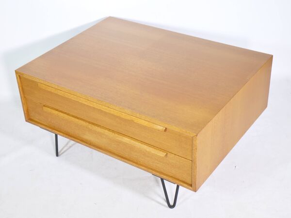 Commode buffet en teck par WK Möbel, années 1960
