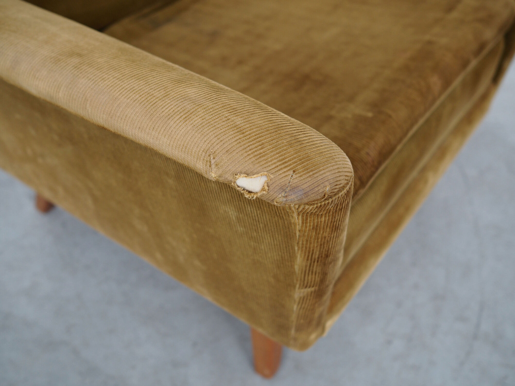Beech armchair, Scandinavian design, 1960s, designer: Folke Ohlsson, manufacture: Fritz Hansen
