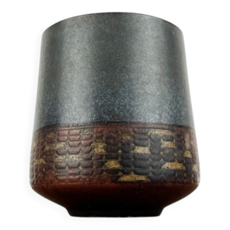 Ceramic vase from a German studio from the mid-century by Elisabeth Pluquet-Ulrich, 1960s.