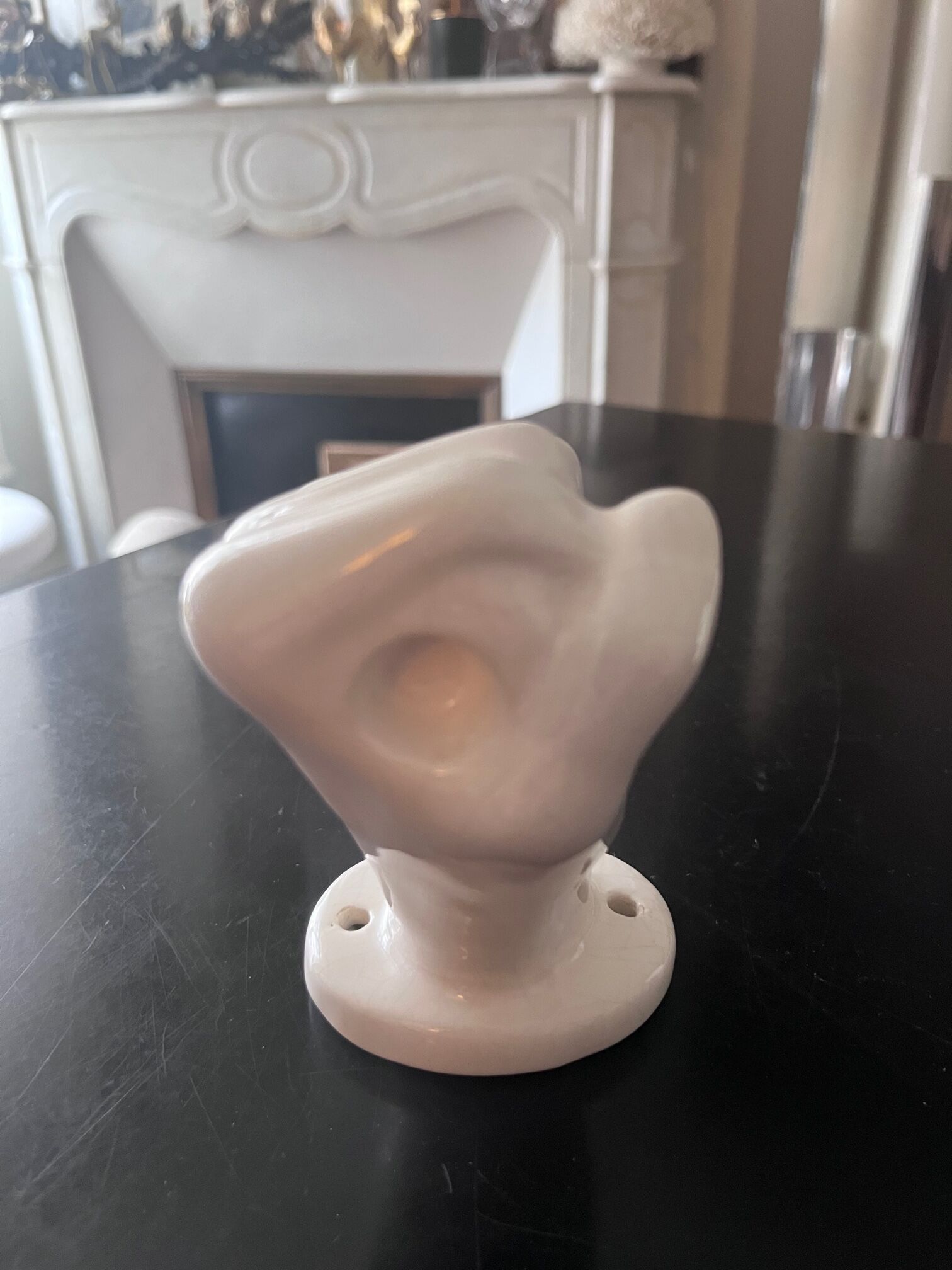 Pair of candle holders