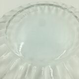6 glass dessert plate set