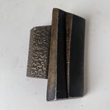 Brutalism bronze door handle