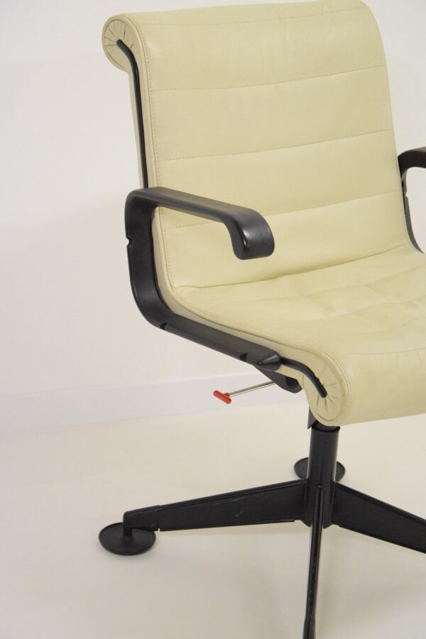 Armchair - Swivel office chair - years 70 / 80 - Vintage - Design