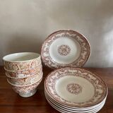 6 soup plates and 4 bowls Gilman Portugal