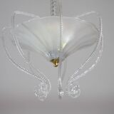 Art Decò Barovier e Toso "Fountain" Murano Glass Chandelier, 1950