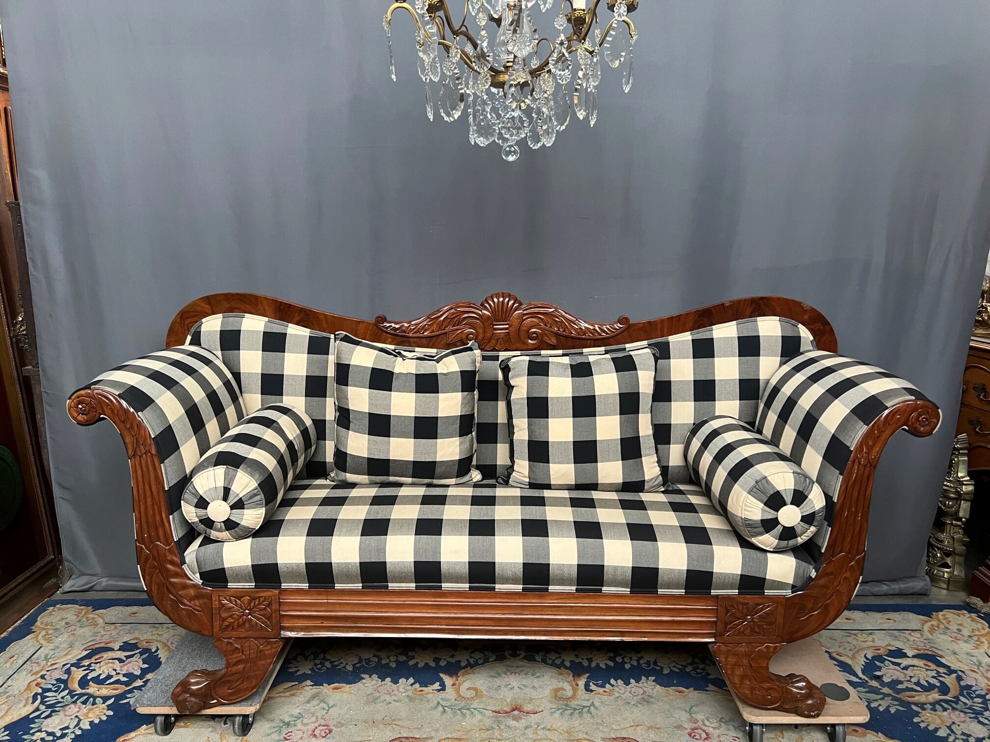 Empire style sofa.