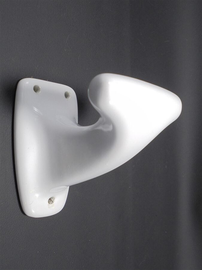 White ceramic hook