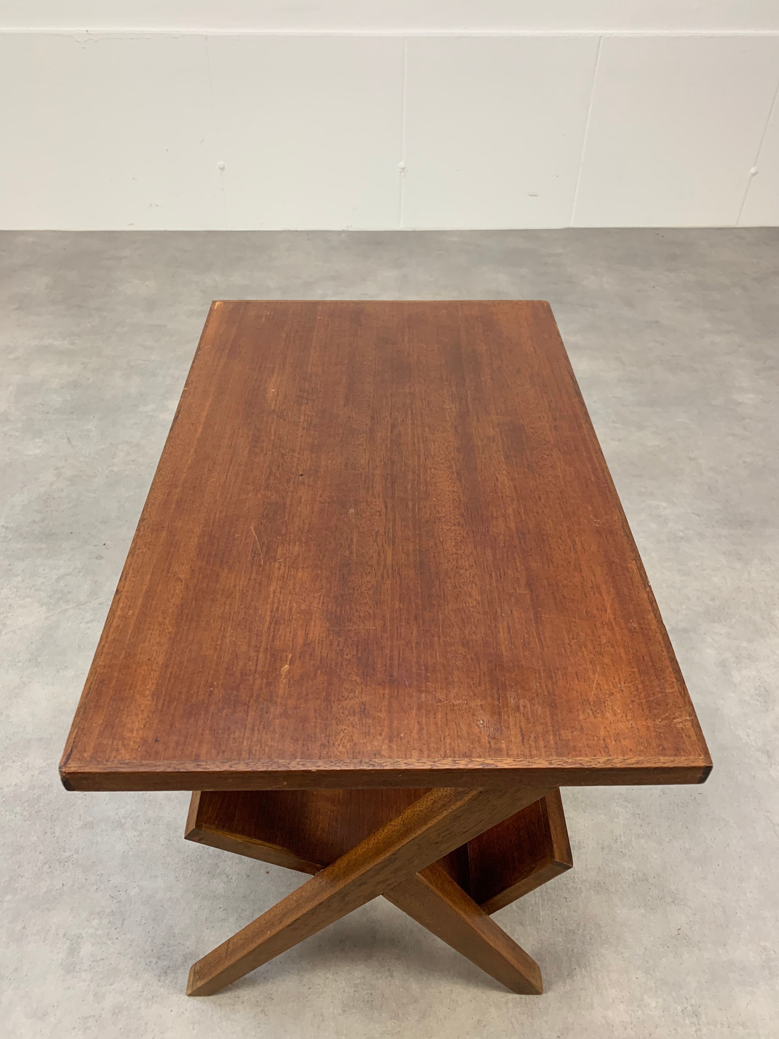 Side table feet compass door book 50s