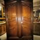Louis XV period wardrobe in solid walnut