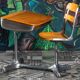 American Universal "Ten-Twenty" school desk, Seating Co.
