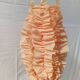 Large Jannalights draped fabric lamp from the 70s