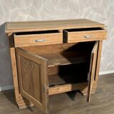 Art Deco sideboard in solid airbrushed oak