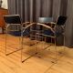 Set of four Sultana chairs, Arrben, Italy, 1970s/1980s