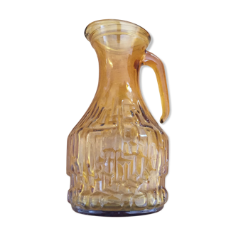 VINTAGE AMBER DECANTER