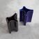 Angelo Mangiarotti, pair of mid-century vases for Fratelli Brambilla, 1960s