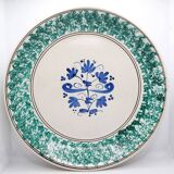 XXL artisanal ceramic dish by Ernesto Boria in Caltagirone, Sicily