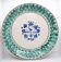 XXL artisanal ceramic dish by Ernesto Boria in Caltagirone, Sicily