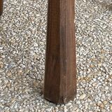 Pair of brutalist tripod stools