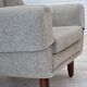 1960s, Danish design by Kurt Østervig, armchair model 61, wool, teak.