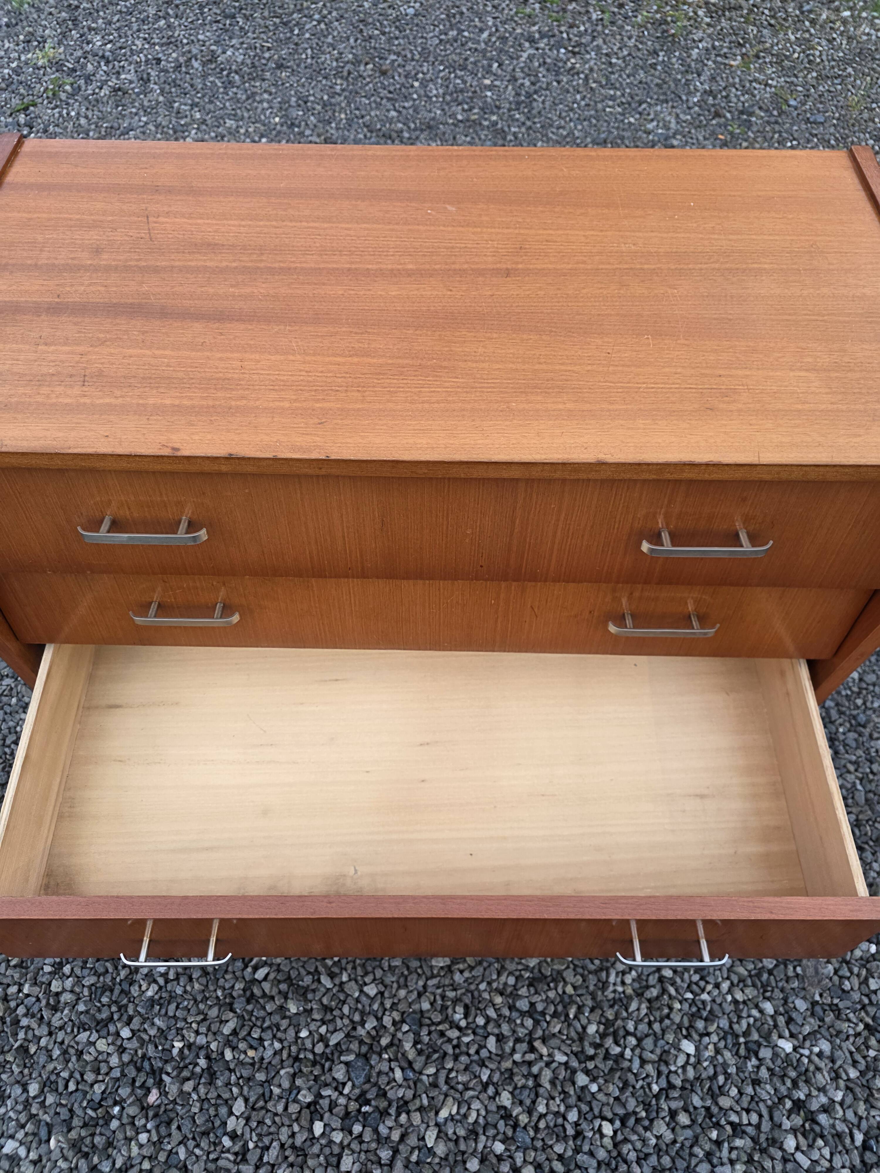 Vintage teak commode from the 1960s.
