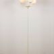 Large floor lamp, 4 branches finished with opalines, by Eva Renée Nele for Temde Leuchten 1960