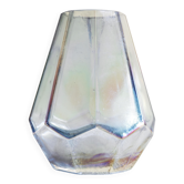 Iridescent Art Deco glass vase from the 1930s