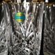 lemonade service, pitchers and glasses, in Lorraine crystal, the Grand Dukes, gold border