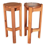 Wooden bar stools