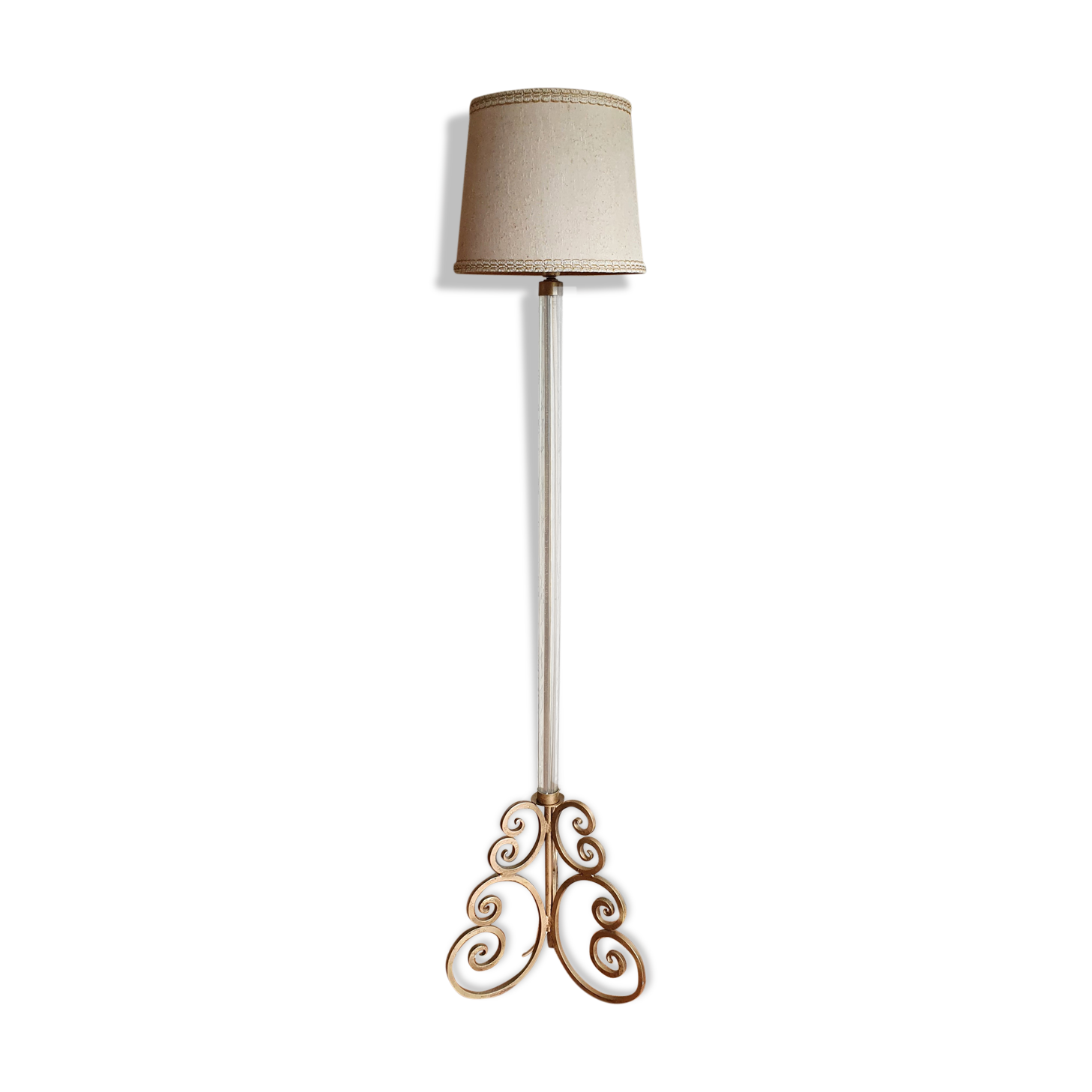 Golden wrought iron lamppost 30/40s